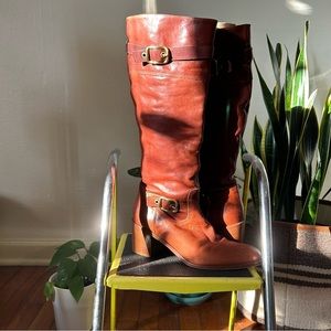 COACH Brown Leather Boots